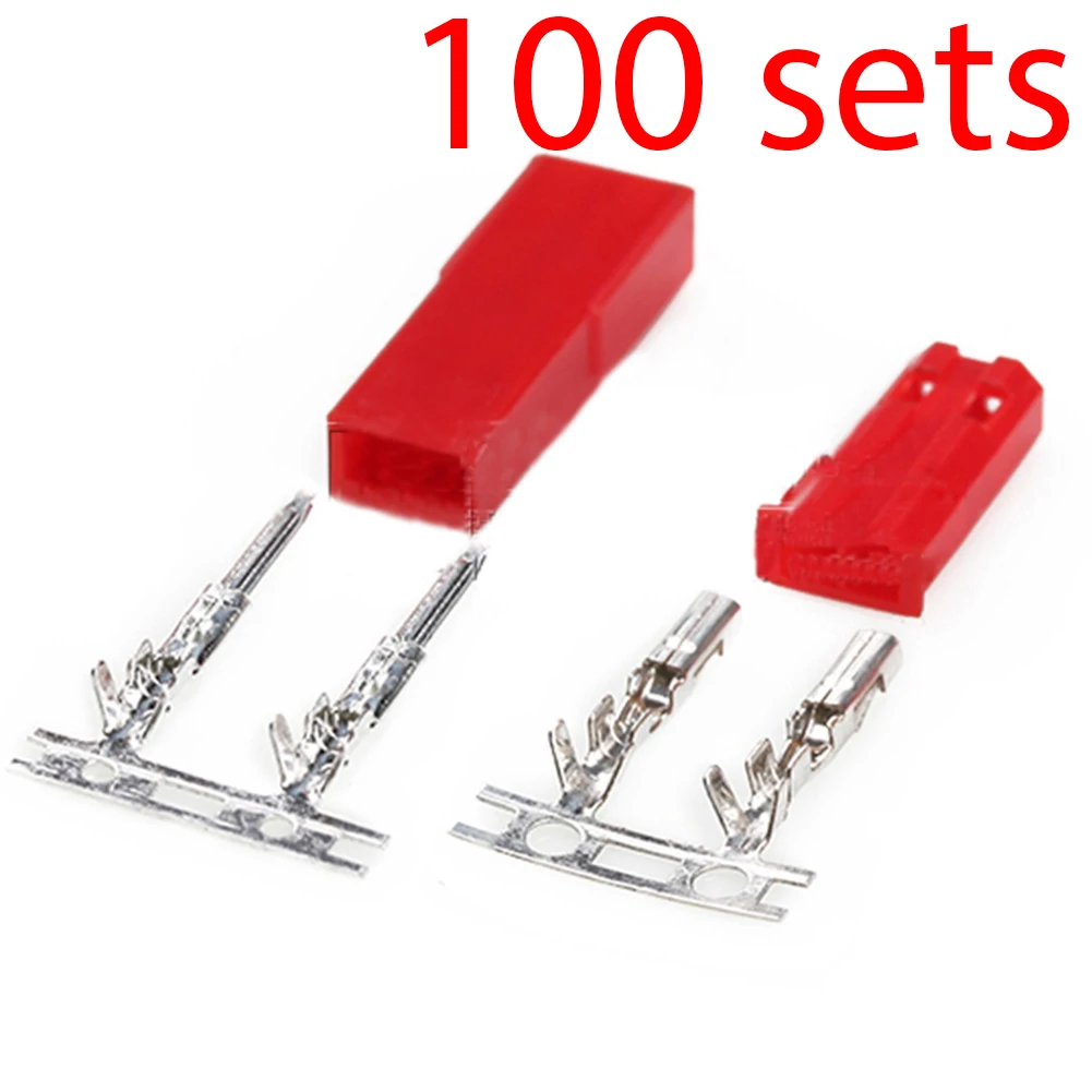 100 sets/lot JST 2P Connector Plug Jack 2-Pin Female Male Crimps rc battery connector car auto motorcycle ship electrical spare
100 sets/lot JST 2P Connector Plug Jack 2-Pin Female Male Crimps rc battery connector car auto motorcycle ship electrical spare