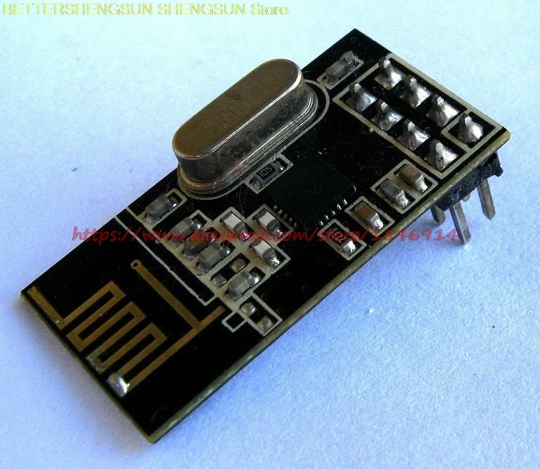 NRF24L01+ wireless module Power Enhanced Edition 2.4G wireless transceiver module
NRF24L01+ wireless module Power Enhanced Edition 2.4G wireless transceiver module