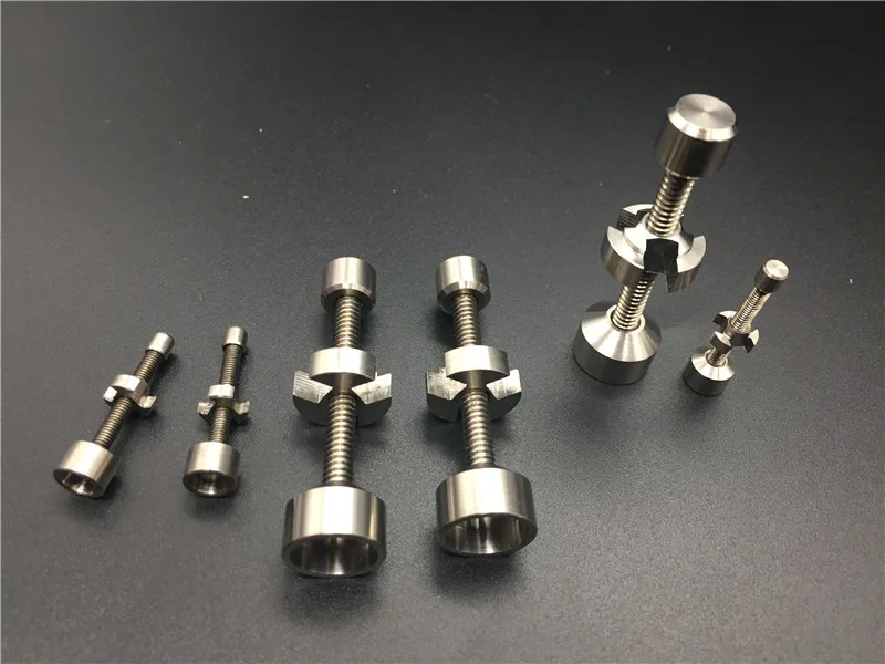 Adjustable Titanium Nails 10mm/14mm/18mm Regular Ti Nail Updated Version Universal GR2 Domeless Nails Tools
Adjustable Titanium Nails 10mm/14mm/18mm Regular Ti Nail Updated Version Universal GR2 Domeless Nails Tools