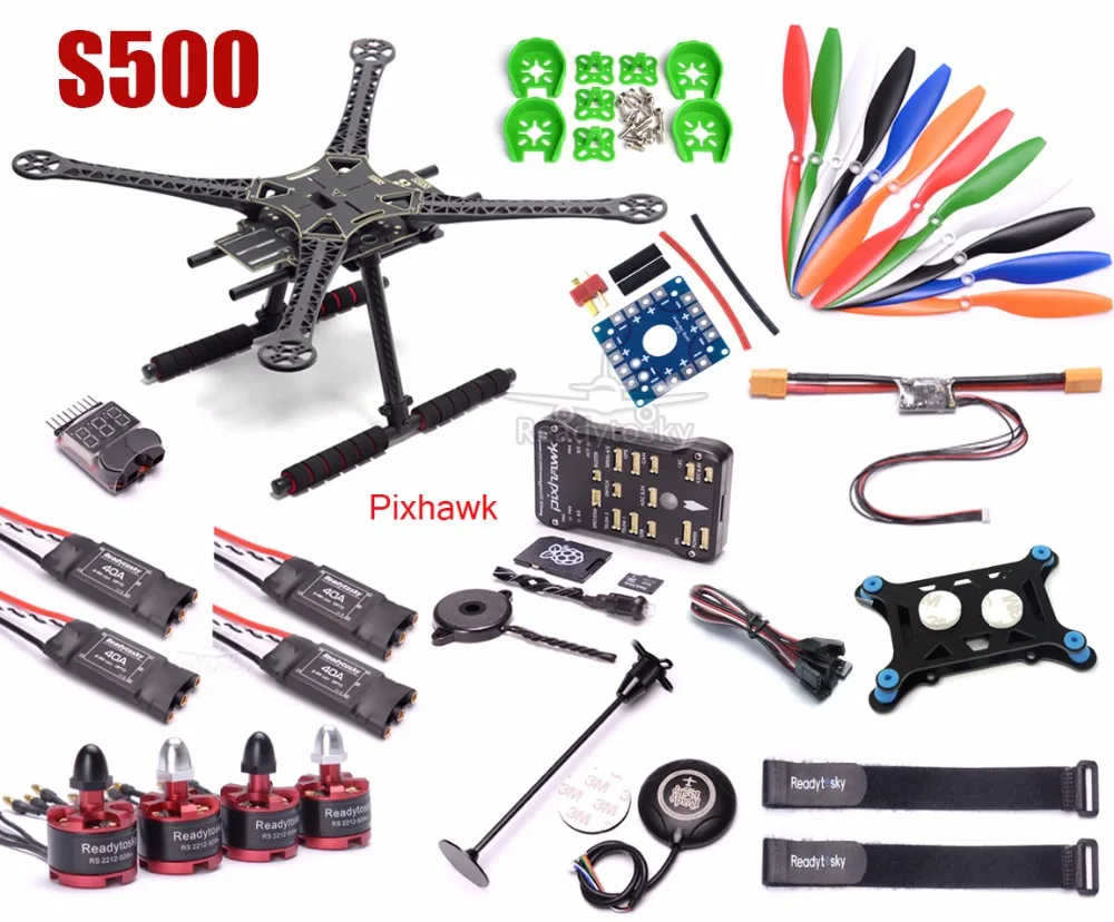 S500 Multi-Copter Quadcopter PCB Kit Pixhawk PX4 PIX 2.4.8 32 Bit Flight Controller M8N GPS 2212 920kv Motor Super combo
S500 Multi-Copter Quadcopter PCB Kit Pixhawk PX4 PIX 2.4.8 32 Bit Flight Controller M8N GPS 2212 920kv Motor Super combo