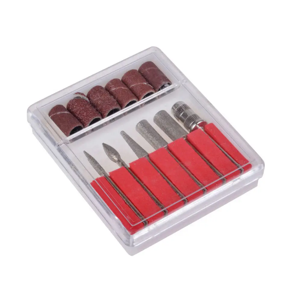 Electric Nail art File Drill Set to File Down Fingernail Toe Nail Machine Set US
Electric Nail art File Drill Set to File Down Fingernail Toe Nail Machine Set US