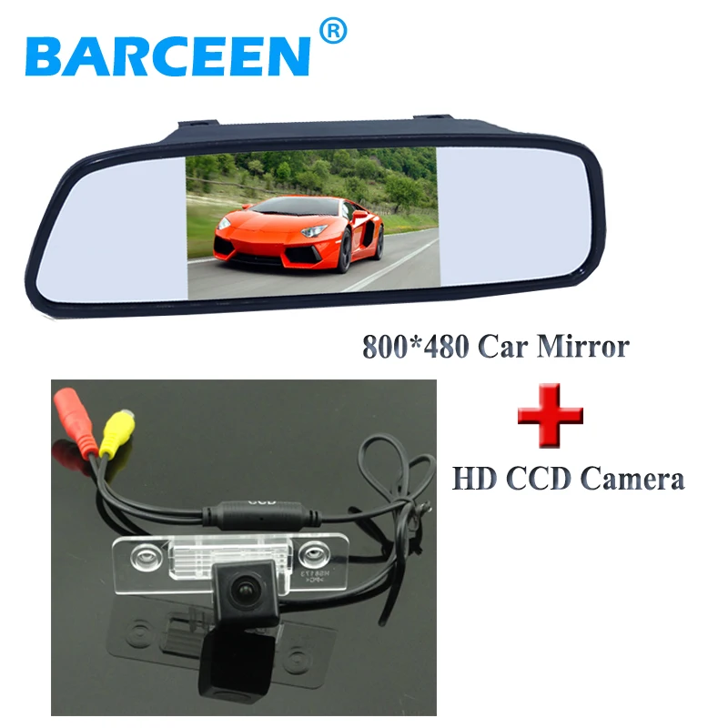 5" car backup display mirror with high resolution color screen wiht rainproof plastic shell car rear camera for Skoda Octavia
5" car backup display mirror with high resolution color screen wiht rainproof plastic shell car rear camera for Skoda Octavia