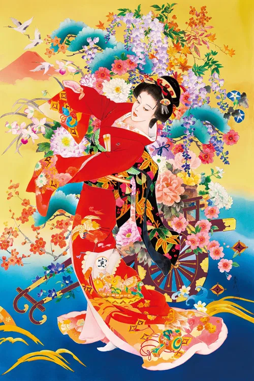 Japanese kimono lady classic Art Needlework 14CT Canvas Unprinted Handmade Embroidery Cross Stitch Kits DIY Home Decor
Japanese kimono lady classic Art Needlework 14CT Canvas Unprinted Handmade Embroidery Cross Stitch Kits DIY Home Decor