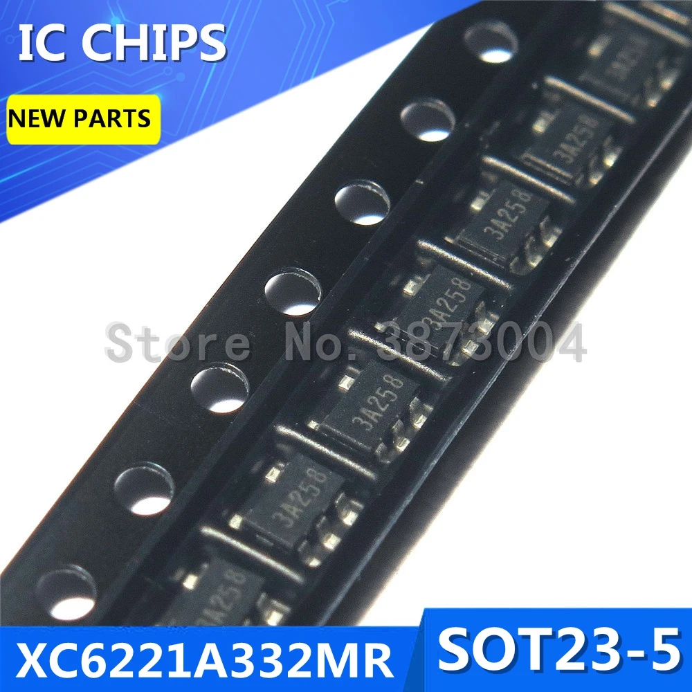 100pcs XC6221A332MR SOT23 5 Новый и оригинальный|Регуляторы напряж./стабилизаторы| |