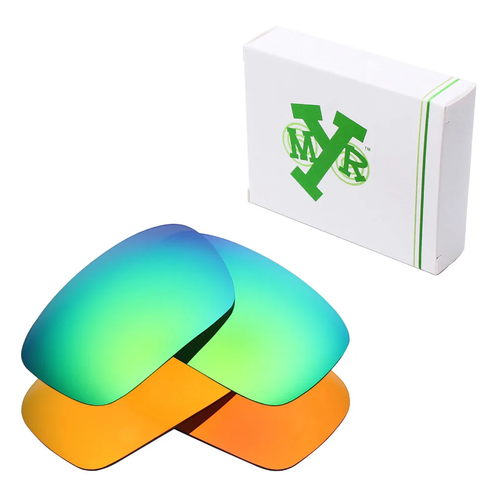 2 Pairs Mryok POLARIZED Replacement Lenses for Oakley Badman Sunglasses Fire Red & Emerald Green
2 Pairs Mryok POLARIZED Replacement Lenses for Oakley Badman Sunglasses Fire Red & Emerald Green