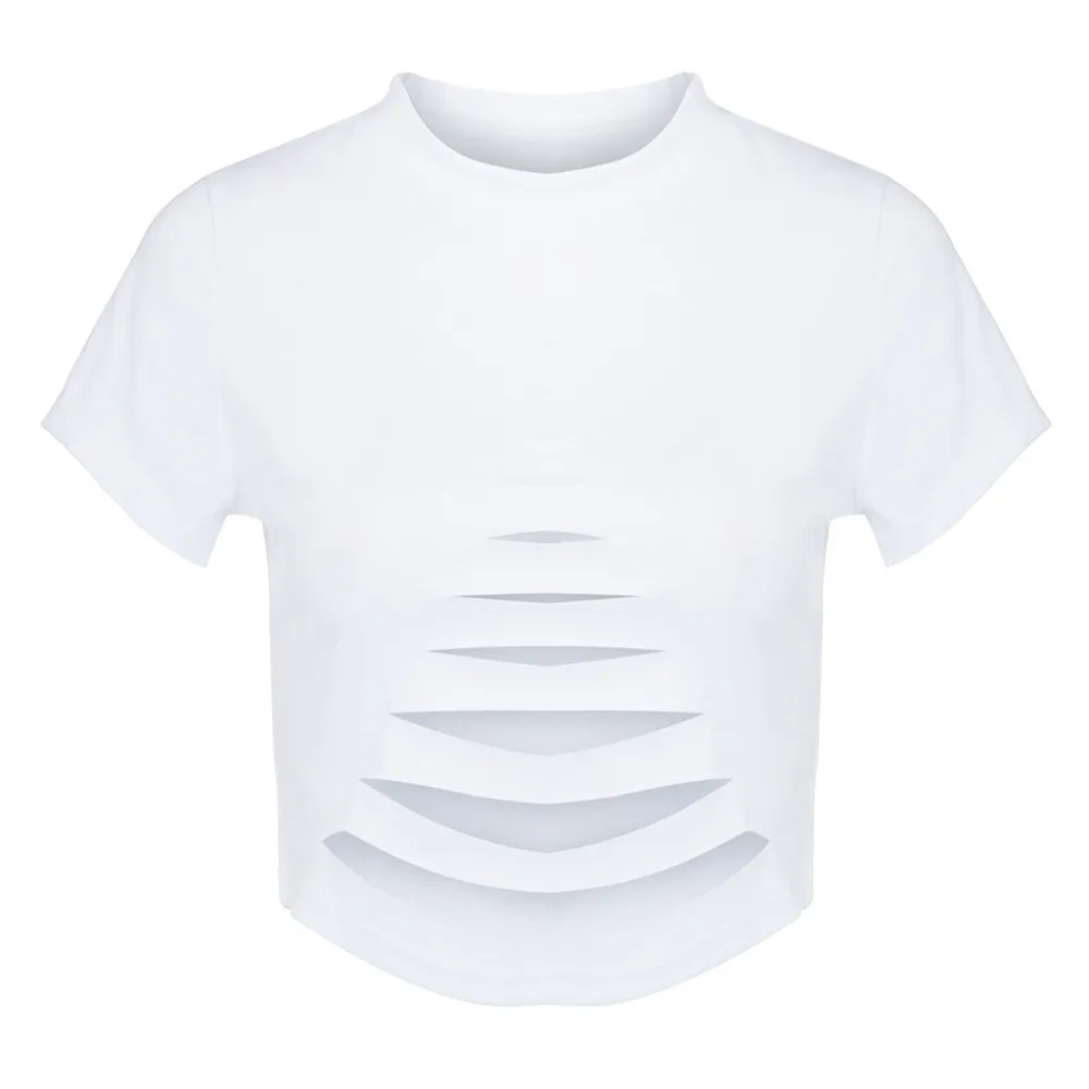 summer female vogue Harajuku Hollow shirt 2019 new Sexy Ladies Solid Color O-neck Short Sleeve Tops Leaky navel shirt cp
summer female vogue Harajuku Hollow shirt 2019 new Sexy Ladies Solid Color O-neck Short Sleeve Tops Leaky navel shirt cp