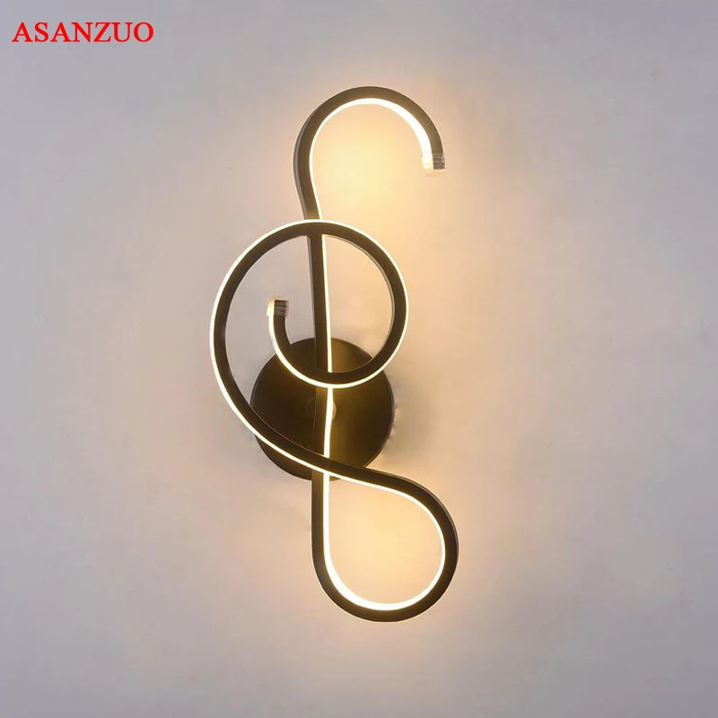 Modern LED Wall Lamp AC85V-265V Lampada Bedroom Beside Wall Light LED Sconce Black White Lamp Aisle Lighting Decoration
Modern LED Wall Lamp AC85V-265V Lampada Bedroom Beside Wall Light LED Sconce Black White Lamp Aisle Lighting Decoration