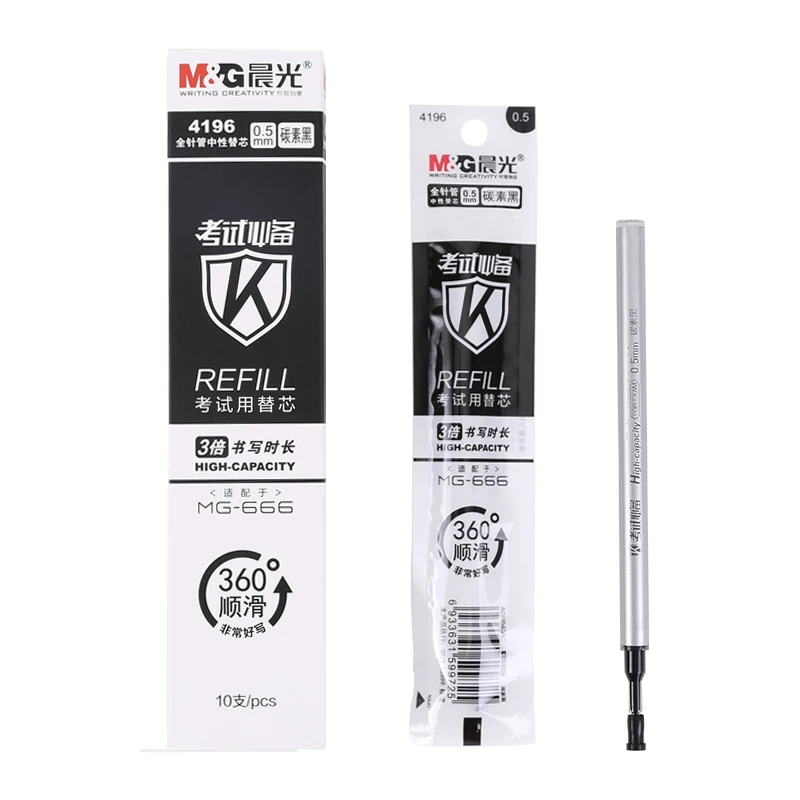 M&G 12pcs/lot Super Jumbo Capacity Gel Pen 0.5mm 1500 meters writing length refill black blue red ink gelpen school supplies
M&G 12pcs/lot Super Jumbo Capacity Gel Pen 0.5mm 1500 meters writing length refill black blue red ink gelpen school supplies