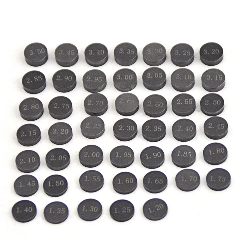 5pcs Motorcycle Engine Parts Adjustable Valve Shim 9.48mm Complete Refill Kit For Honda Suzuki Yamaha Kawasaki #b
5pcs Motorcycle Engine Parts Adjustable Valve Shim 9.48mm Complete Refill Kit For Honda Suzuki Yamaha Kawasaki #b