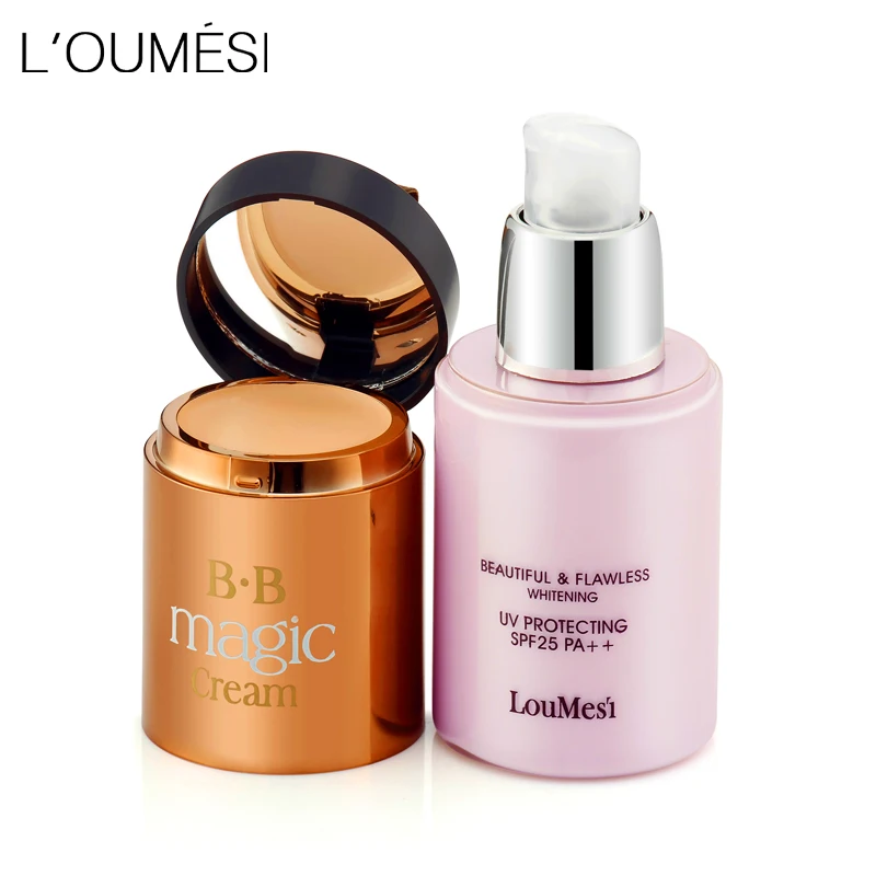 Loumesi bb cream with concealer cream Concealer Moisturizing Foundation Makeup Bare Strong Whitening Face Beauty Makeup Maquiage
Loumesi bb cream with concealer cream Concealer Moisturizing Foundation Makeup Bare Strong Whitening Face Beauty Makeup Maquiage