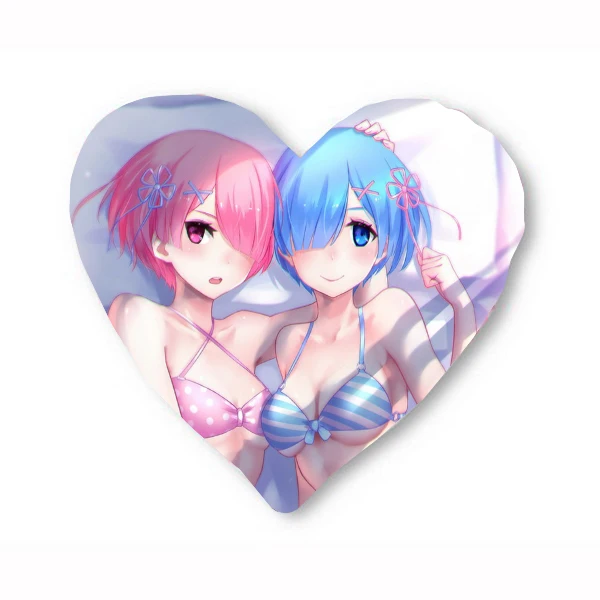 Окт. Новый домашний текстиль Re:ZERO Аниме Rem и Ram односторонний узор полиэстер