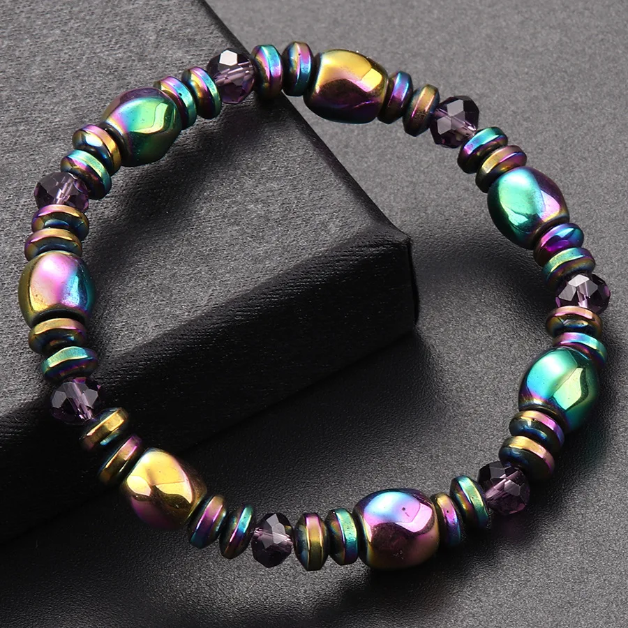 Body Slimming Weight Loss Anti-Fatigue Healing Bracelet Hematite Beads Stretch Bracelet Magnetic Therapy Bead Slim For Men Women
Body Slimming Weight Loss Anti-Fatigue Healing Bracelet Hematite Beads Stretch Bracelet Magnetic Therapy Bead Slim For Men Women