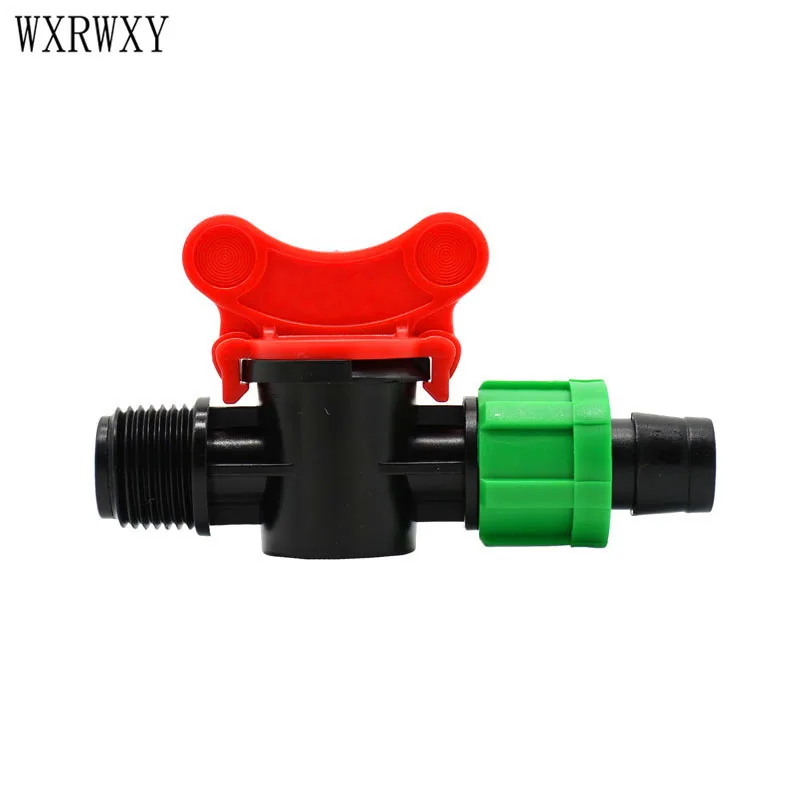 1/2 to 16mm drip tape Garden tap With lock nut connectors 5/8" drip tape Irrigation valve for Greenhouse irrigation 2pcs
1/2 to 16mm drip tape Garden tap With lock nut connectors 5/8" drip tape Irrigation valve for Greenhouse irrigation 2pcs