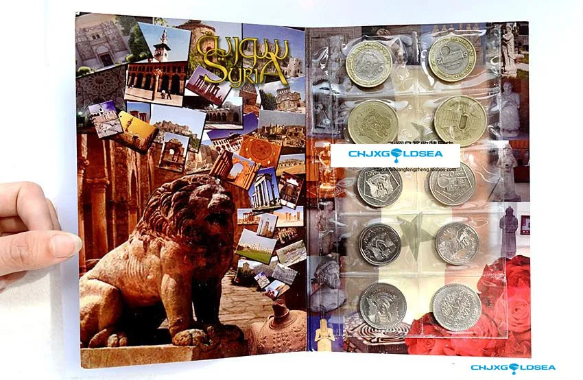 10piece/lot Syria coins original coin with Hardcover books gift present free shipping
10piece/lot Syria coins original coin with Hardcover books gift present free shipping