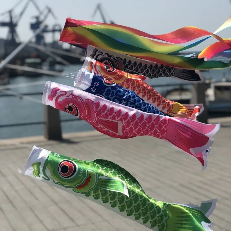 Japanese Colorful Koinobori Carp Banner Waterproof Pirate Fish Flag Kite Mascot Hanging Flag Windsock Streamer USA fishing flag
Japanese Colorful Koinobori Carp Banner Waterproof Pirate Fish Flag Kite Mascot Hanging Flag Windsock Streamer USA fishing flag