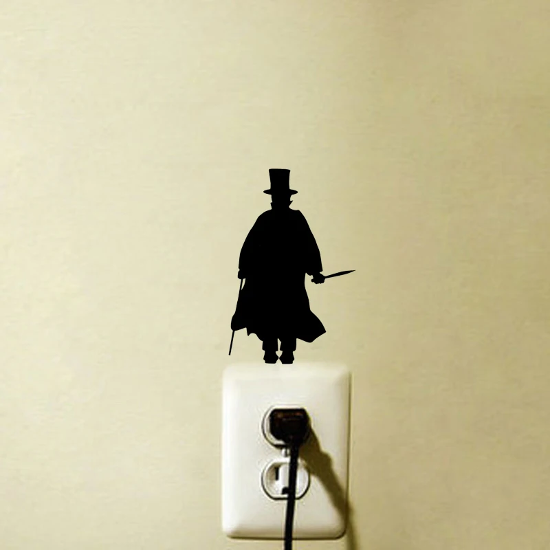 Jack The Ripper Fashion Decoration Wall Decals Vinyl Light Switch Stickers 5WS1222
Jack The Ripper Fashion Decoration Wall Decals Vinyl Light Switch Stickers 5WS1222