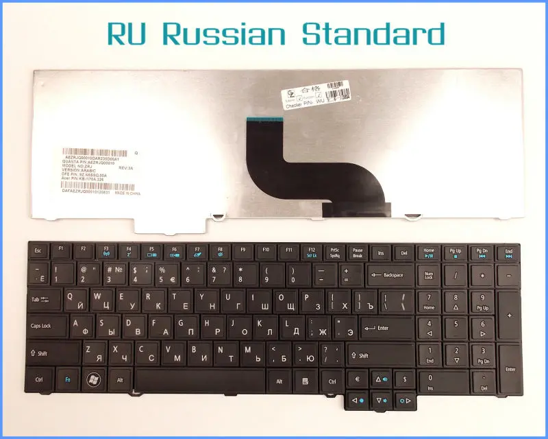 Клавиатура для ноутбука Acer Travelmate P653-M P653-V P653-MG PK130JB1A00 RU Русская версия черный
Клавиатура для ноутбука Acer Travelmate P653-M P653-V P653-MG PK130JB1A00 RU Русская версия черный