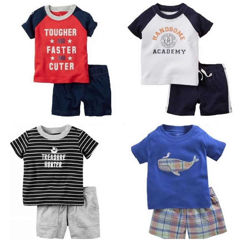 6-24 Month Blue Whale Baby Boy Clothes Suit Newborn Clothing Sets T-Shirt Plaid Shorts Pant Outfits Summer Cotton Sets
6-24 Month Blue Whale Baby Boy Clothes Suit Newborn Clothing Sets T-Shirt Plaid Shorts Pant Outfits Summer Cotton Sets