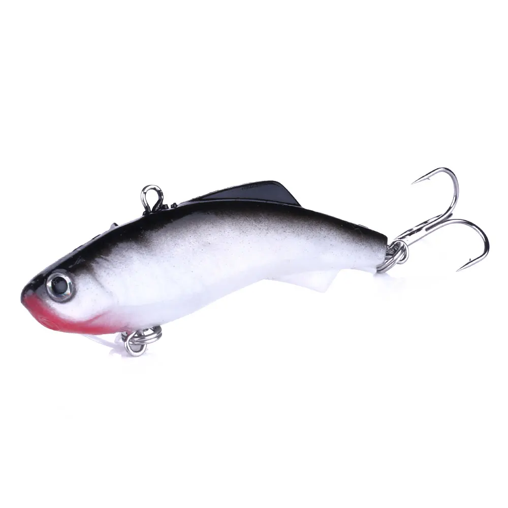 HENGJIA 1 шт. 7 5 см/17 2 г мягкие воблеры Lead Jig Head VIB искусственные приманки Рыболовная