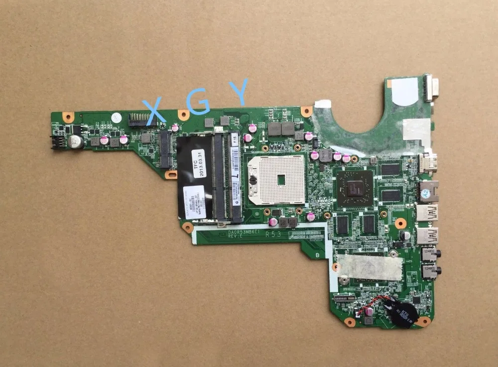 For HP Pavilion G4 G6-2000 Laptop Motherboard A70M 76702G 683031-501 683031-001 TEST OK!
For HP Pavilion G4 G6-2000 Laptop Motherboard A70M 76702G 683031-501 683031-001 TEST OK!