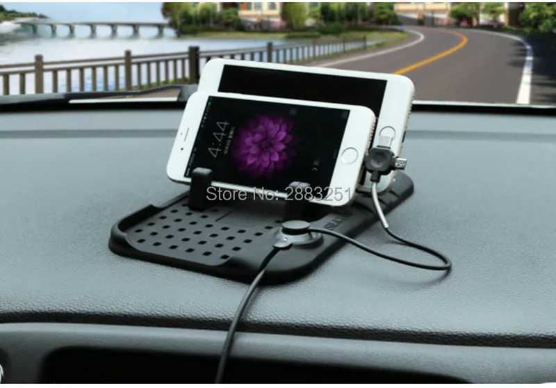 Multi-functional Car Navigation Mobile Phone Anti-Slip Mat USB Charger for BMW e46 e90 e39 f30 f10 e36 e60 x5 e53 Accessories | Автомобили