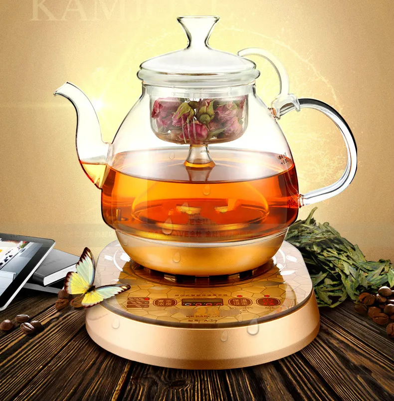 Fully automatic brewed tea - pot boiling black pu 'er electric kettle water glass Safety Auto-Off Function
Fully automatic brewed tea - pot boiling black pu 'er electric kettle water glass Safety Auto-Off Function