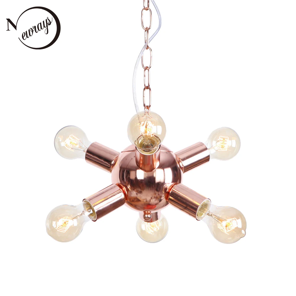 Modern iron plated Multi-branche gold pendant lamp E27 220V LED 5 styles hanging light fixture for restaurant bedroom foyer bar
Modern iron plated Multi-branche gold pendant lamp E27 220V LED 5 styles hanging light fixture for restaurant bedroom foyer bar