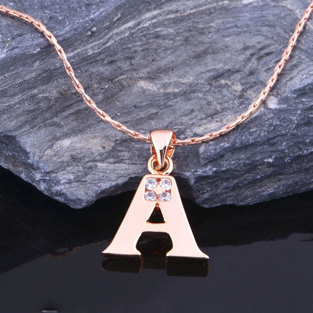 Uloveido Letter Pendant Necklace Earrings Sets Rose Gold Color Crystal Earring Zircon Jewelry Set Suspension Gifts 40%off T324
Uloveido Letter Pendant Necklace Earrings Sets Rose Gold Color Crystal Earring Zircon Jewelry Set Suspension Gifts 40%off T324