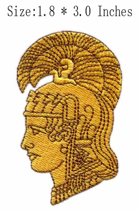 Ancient Rome soldier embroidery patch 1.8"wide/theatre/Army/melt glue