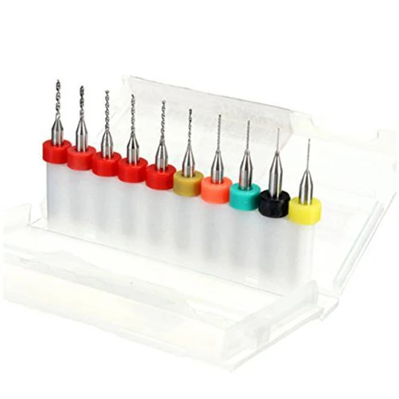 Drill Bits for 3D Printer Nozzle Cleaning Kit Pack of 10PCS: 0.3mm 0.4mm 0.5mm 0.6mm 0.7mm 0.8mm 0.9mm 1.0mm 1.1mm 1.2mm
Drill Bits for 3D Printer Nozzle Cleaning Kit Pack of 10PCS: 0.3mm 0.4mm 0.5mm 0.6mm 0.7mm 0.8mm 0.9mm 1.0mm 1.1mm 1.2mm