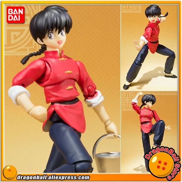 Японское аниме Ranma 1/2 Оригинальная фигурка BANDAI Tamashii Nation S.H. Фигуртс/SHF Saotome|bandai tamashii