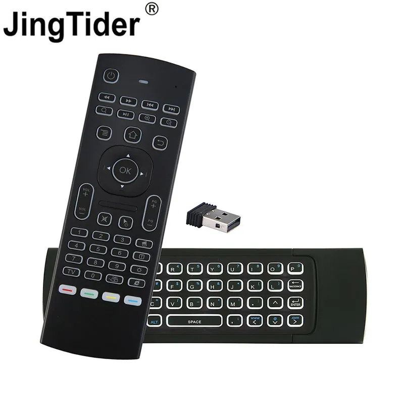 MX3 2.4G Mini Wireless Keyboard Infrared Remote Control Air Mouse Controller for Smart TV Android TV Box Computer PC Projectors
MX3 2.4G Mini Wireless Keyboard Infrared Remote Control Air Mouse Controller for Smart TV Android TV Box Computer PC Projectors