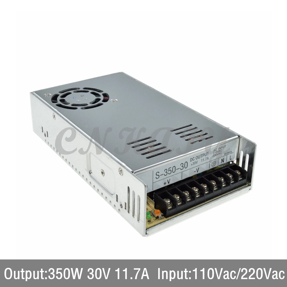 3pcs AC110/ 220V to 350W 30Vdc 11.7A LED Driver single output Switching power supply Transformer for LED Strip light via express
3pcs AC110/ 220V to 350W 30Vdc 11.7A LED Driver single output Switching power supply Transformer for LED Strip light via express