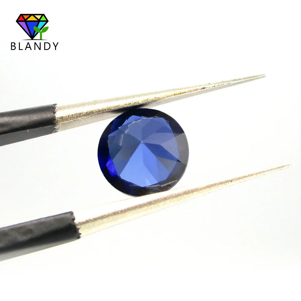 Factory Price 1.0~3.0mm #34 Blue Corundum Synthetic Stone Round Machine Cut Blue Stone Gems for Jewelry
Factory Price 1.0~3.0mm #34 Blue Corundum Synthetic Stone Round Machine Cut Blue Stone Gems for Jewelry