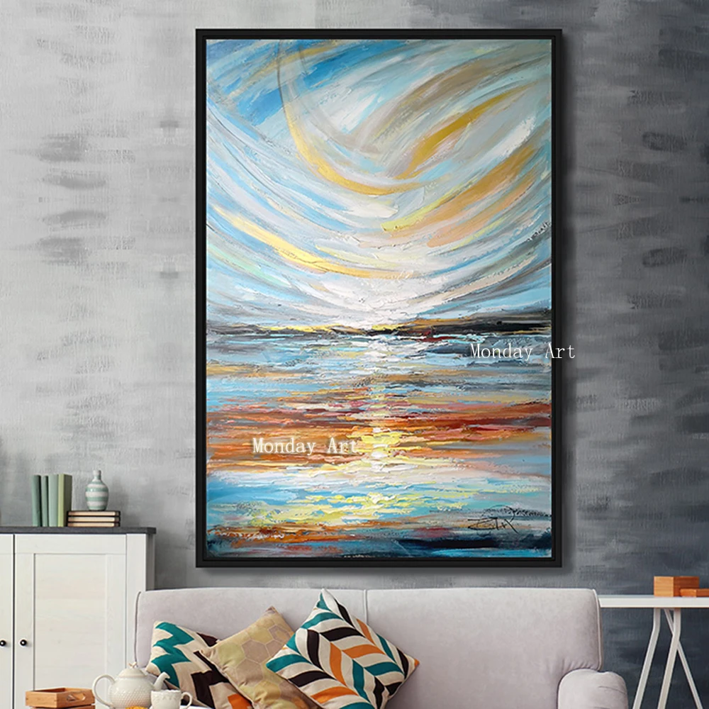large handpainted sea oil Painting Picture Wall art Acrylic Plain Sailing Drawing Abstract Gift Amazing Coloring Canvas painting
large handpainted sea oil Painting Picture Wall art Acrylic Plain Sailing Drawing Abstract Gift Amazing Coloring Canvas painting
