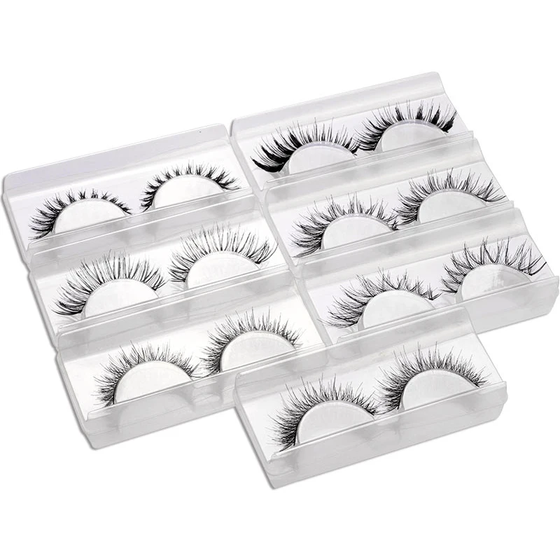 Hot 7 Pairs Natural Handmade Mix Lashes Kit Makeup False Eyelashes 7 Styles Wispies Eyelash Extension V-20
Hot 7 Pairs Natural Handmade Mix Lashes Kit Makeup False Eyelashes 7 Styles Wispies Eyelash Extension V-20