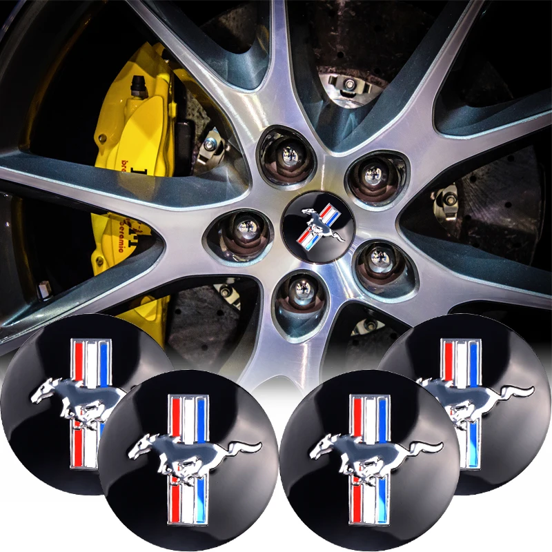 4pcs 56mm 3D Horse Flag Car Steering tire Wheel Center sticker Hub Cap Emblem Badge decoration Decals For Ford Mustang Shelby
4pcs 56mm 3D Horse Flag Car Steering tire Wheel Center sticker Hub Cap Emblem Badge decoration Decals For Ford Mustang Shelby