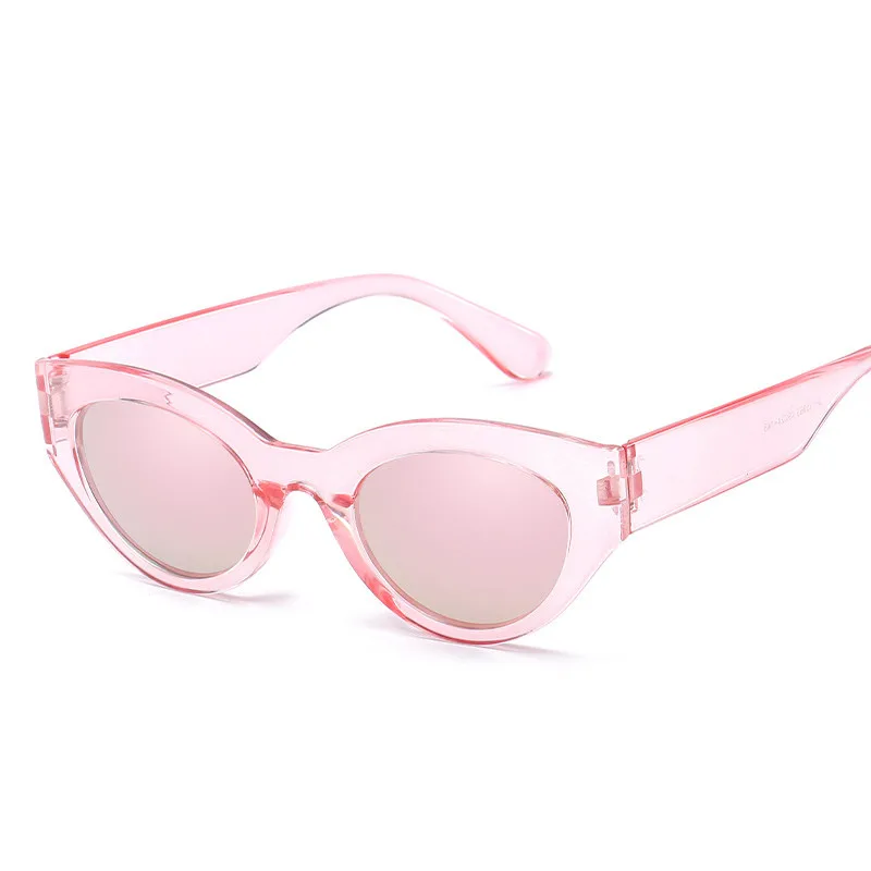 Vintage Sunglasses Women Cat Eye Brand Designer Elegant Mirror Fashion Female Sun Glasses UV400 | Аксессуары для одежды