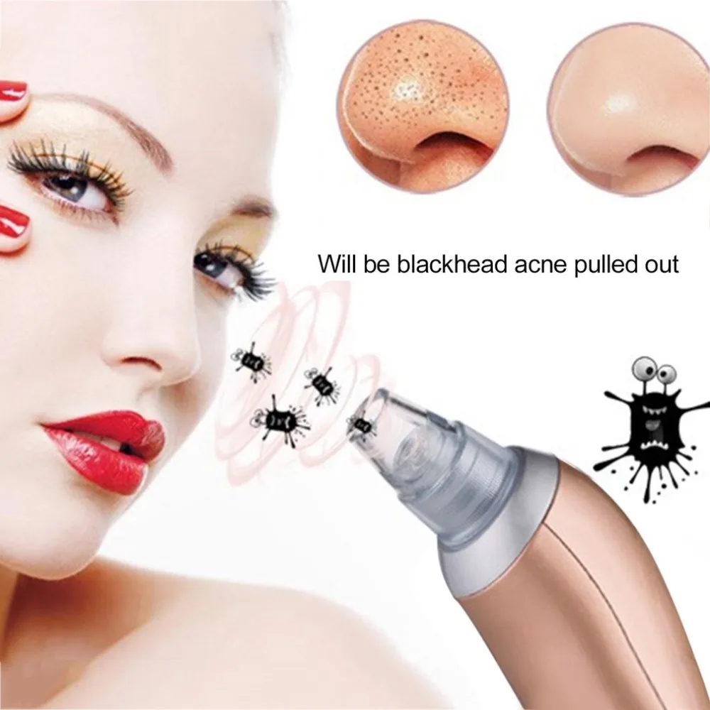 Blackhead Removal Electric Facial Pore Cleaner Acne Remover Utilizes Pore Vacuum Extraction Skin Facial Cleanser Care
Blackhead Removal Electric Facial Pore Cleaner Acne Remover Utilizes Pore Vacuum Extraction Skin Facial Cleanser Care