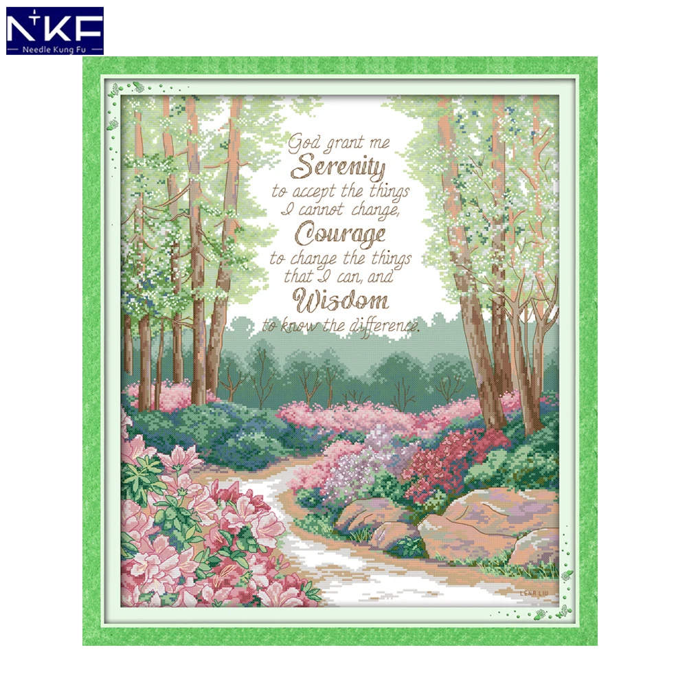 NKF A Quiet Prayer Stamped Cross Stitch Pattern DIY Kits Needlework Embroidery Set Chinese Cross Stitch for Home Decor
NKF A Quiet Prayer Stamped Cross Stitch Pattern DIY Kits Needlework Embroidery Set Chinese Cross Stitch for Home Decor