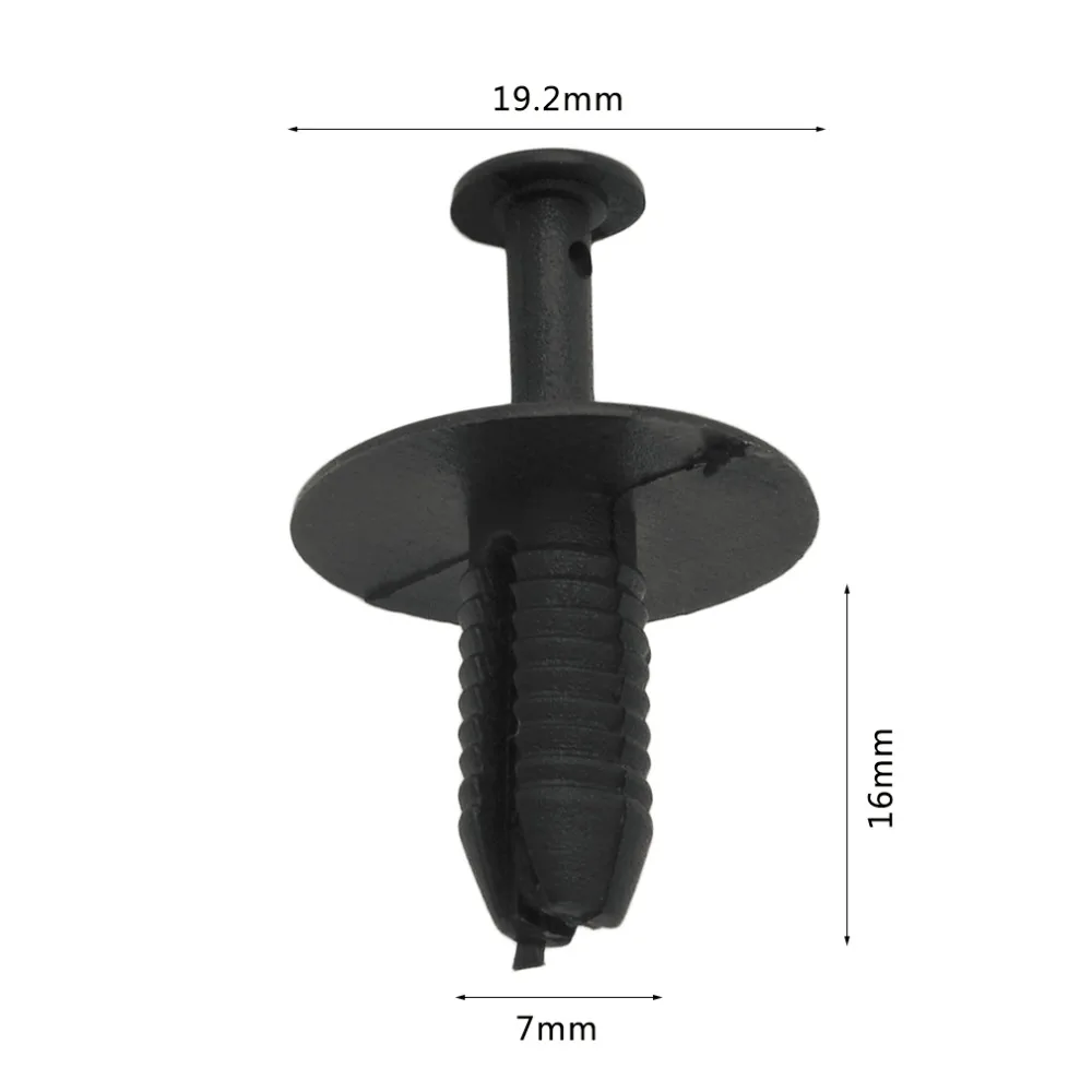 50pcs 16112 Black New Plastic Bumper Push Type Expansion Retainer Expanding Rivet Fixing Clips For BMW 3 5 7 Series Top Sale
50pcs 16112 Black New Plastic Bumper Push Type Expansion Retainer Expanding Rivet Fixing Clips For BMW 3 5 7 Series Top Sale