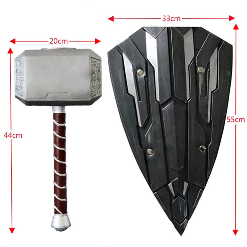 1:1 Косплей топор молоток Stormbreaker vengers военный щит черное оружие из ПУ и пены