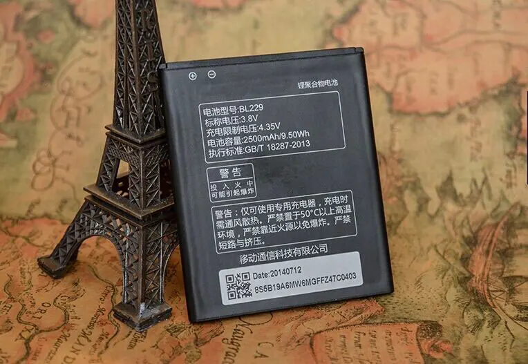ALLCCX Высококачественный аккумулятор для мобильного телефона BL229 Lenovo A808T A8 A806 с