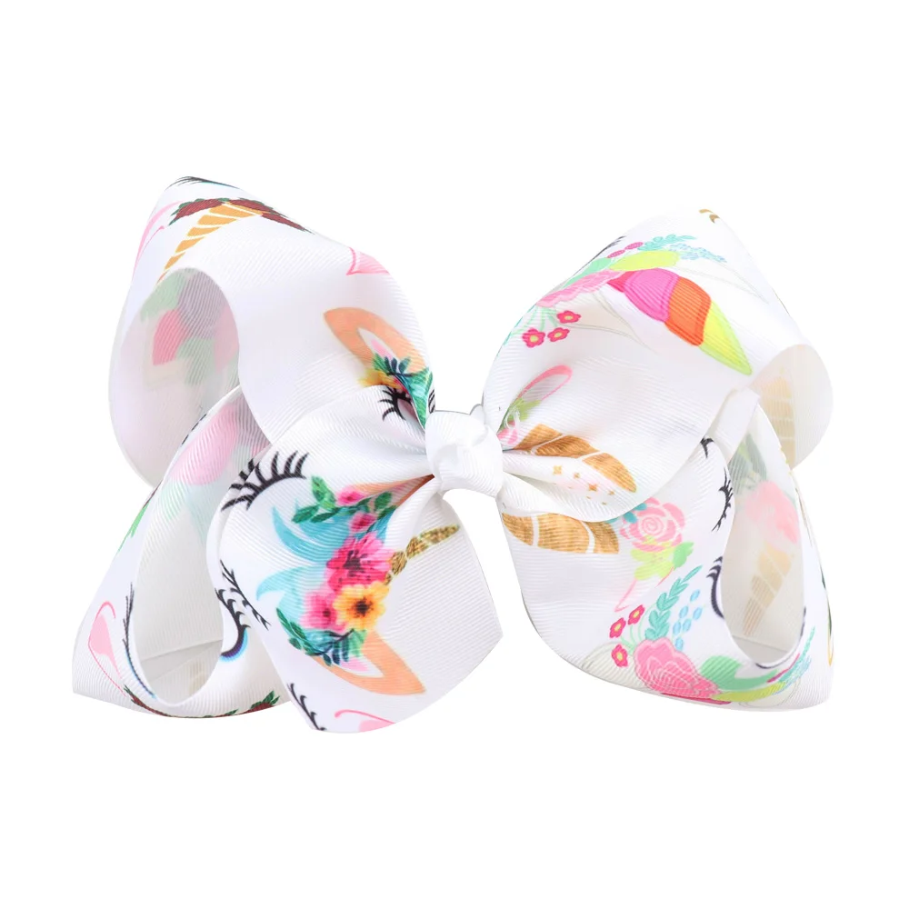 7" Large Jumbo Bows With Hair Clips For Girls Kids Handmade Boutique Printed Ribbon Hair Bows Hairgrips Hair Accessories
7" Large Jumbo Bows With Hair Clips For Girls Kids Handmade Boutique Printed Ribbon Hair Bows Hairgrips Hair Accessories