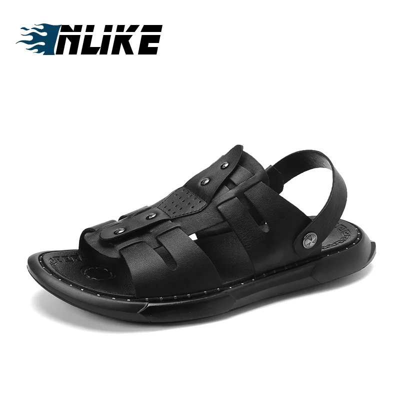 Man Beach Sandals 2019 Summer Genuine Leather Sandal Men's Outdoor Roman Leather Sandal
Man Beach Sandals 2019 Summer Genuine Leather Sandal Men's Outdoor Roman Leather Sandal