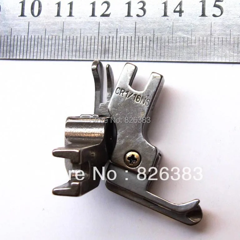 1 piece JUKI DDL-5550, 8300 ,8700, 555 ,227 6 FULL STEEL COMPENSATING ZIPPER PRESSER FEET FOOT NO.CR 1/16NS
1 piece JUKI DDL-5550, 8300 ,8700, 555 ,227 6 FULL STEEL COMPENSATING ZIPPER PRESSER FEET FOOT NO.CR 1/16NS