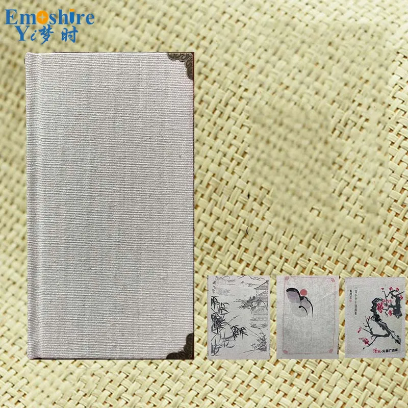 Wholesale Ink painting Linen Personality Notebook Small Ethnic Style Creative Diary Note Book Literary Notebook Portable N171
Wholesale Ink painting Linen Personality Notebook Small Ethnic Style Creative Diary Note Book Literary Notebook Portable N171