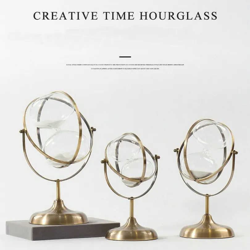 HQ SH02 Creative Metal Swivel 30Mins Sand Glass Sand Timer Clock Hourglass Study Bedroom Office Desk Decoration Tableware
HQ SH02 Creative Metal Swivel 30Mins Sand Glass Sand Timer Clock Hourglass Study Bedroom Office Desk Decoration Tableware