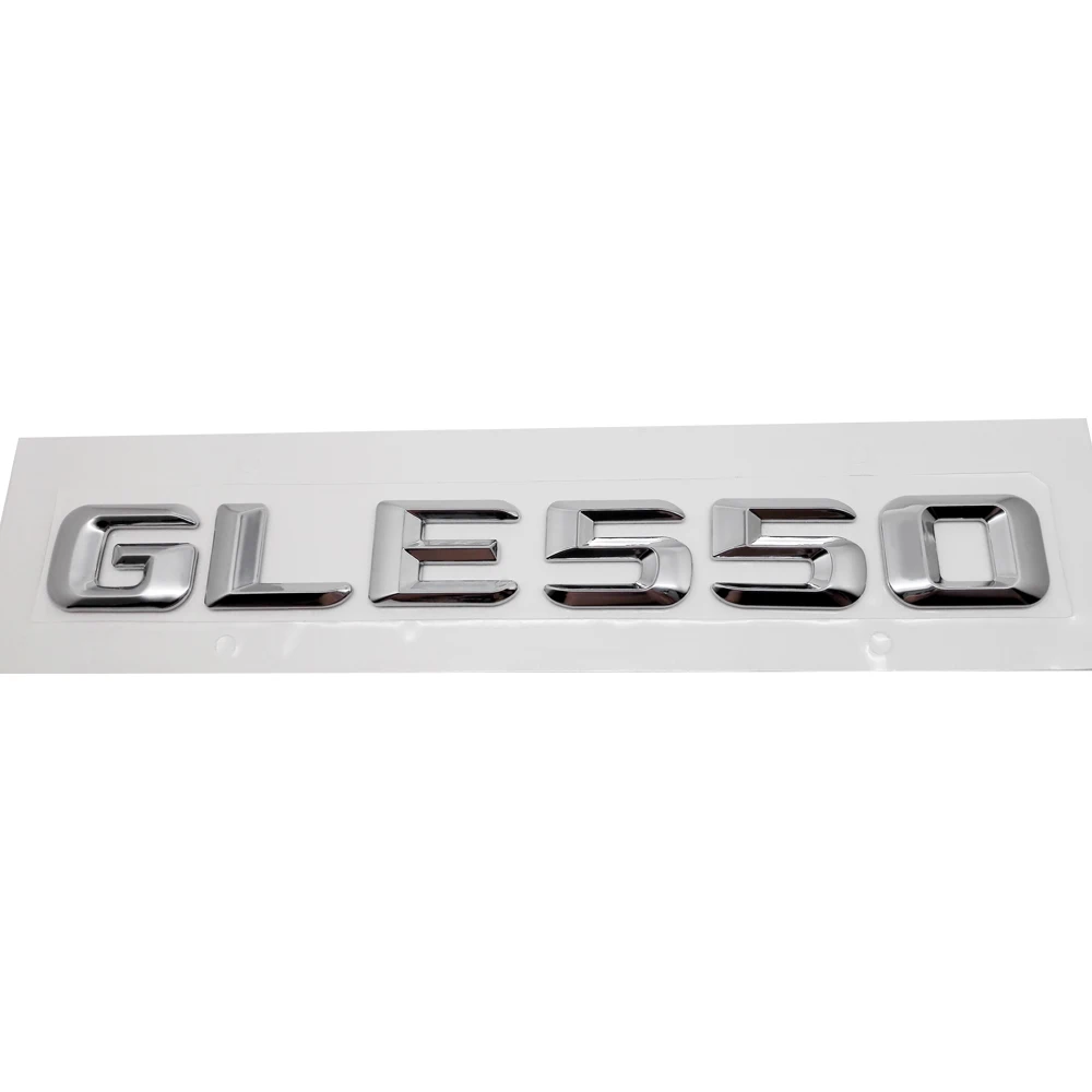 GLE450 GLE500 GLE550 Trunk Rear Emblems Badge Letters Alphabet Sticker for Mercedes Benz GLE Class W292 Car Styling
GLE450 GLE500 GLE550 Trunk Rear Emblems Badge Letters Alphabet Sticker for Mercedes Benz GLE Class W292 Car Styling