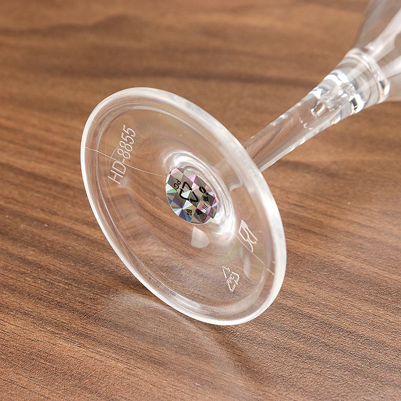 Family High Champagne Glass KTV PC Material Goblet Transparent Plastic Wine Glass For The Restaurant Banquet party special Cup
Family High Champagne Glass KTV PC Material Goblet Transparent Plastic Wine Glass For The Restaurant Banquet party special Cup